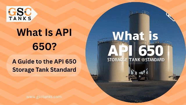 What Is API 650 Standard? Storage Tank Design Explained