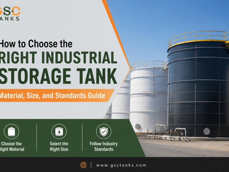 How to Choose the Right Industrial Storage Tank