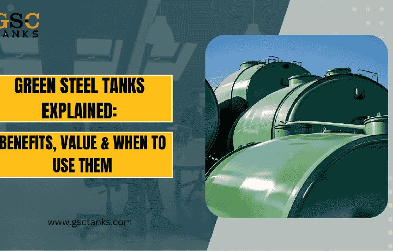 Green Steel Tanks Explained