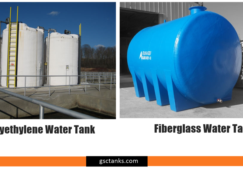 How Fiberglass and Polyethylene Water Tanks Differ
