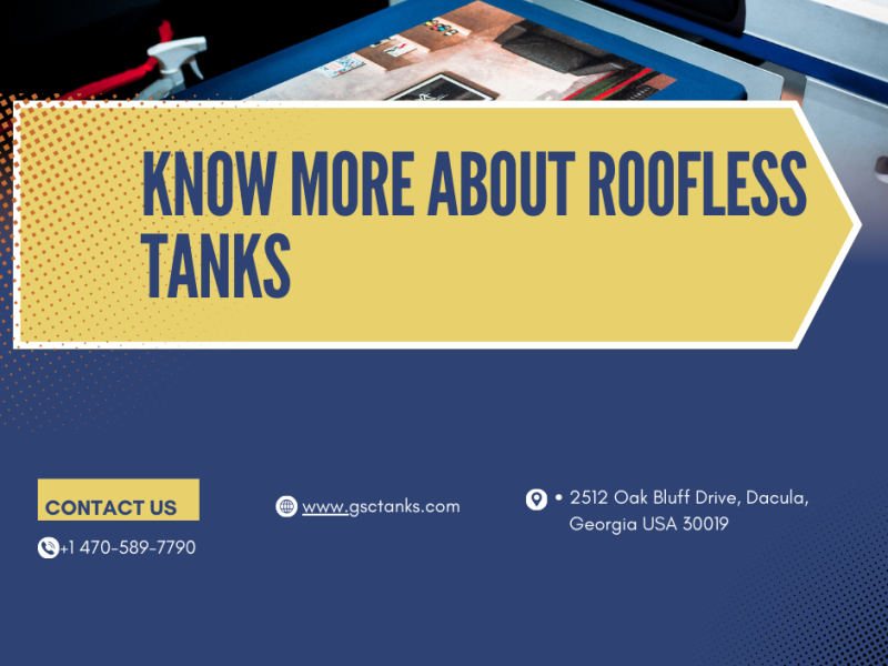 Revolutionary Roofless Tanks in the USA: An In-Depth Look