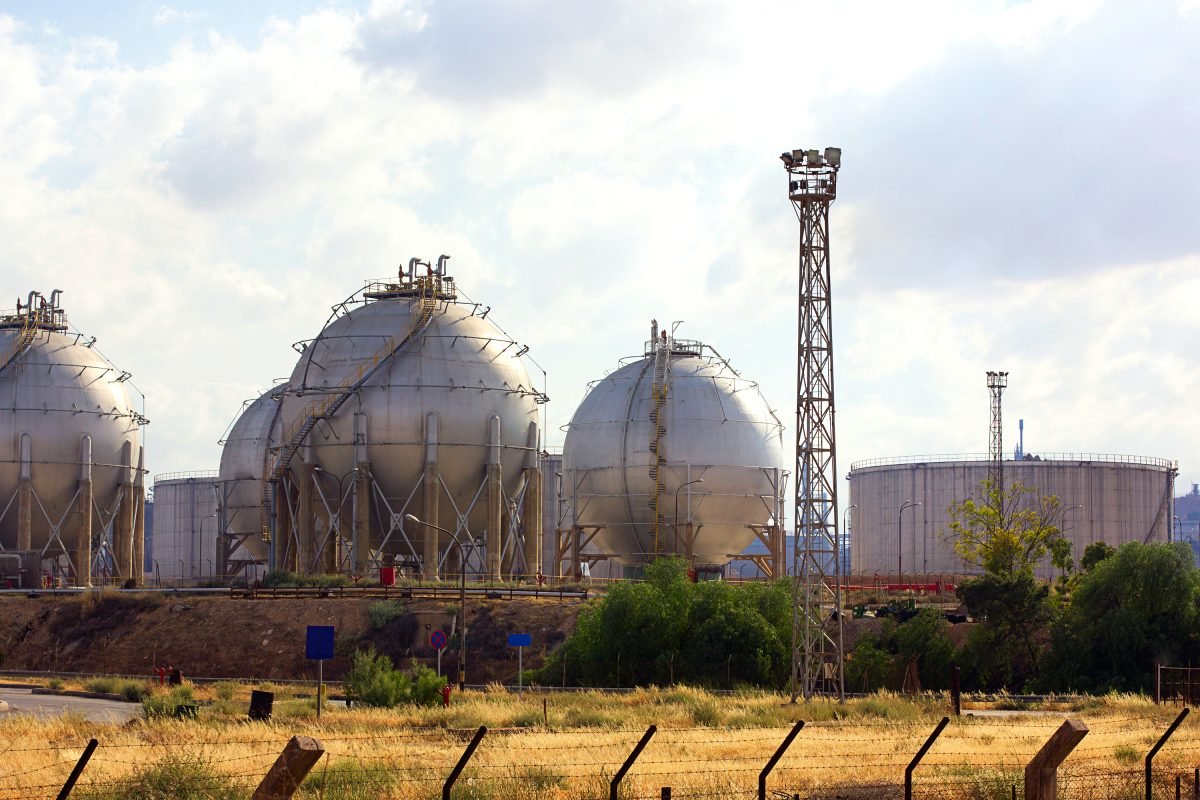 Chemical Storage Tank Installation