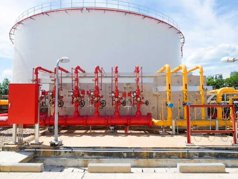 Storage Tank Fire Protection System