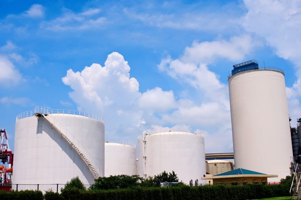 industrial storage tanks