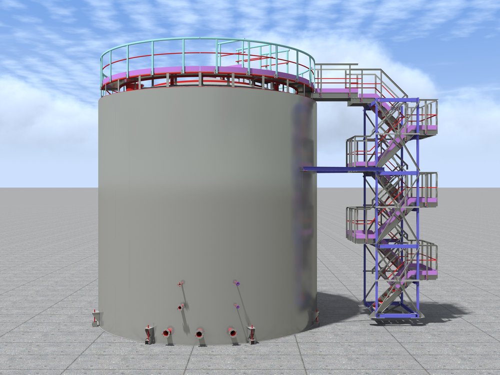 Tank materials used in industrial tanks