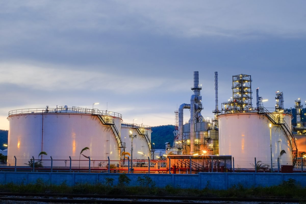 industrial storage tanks