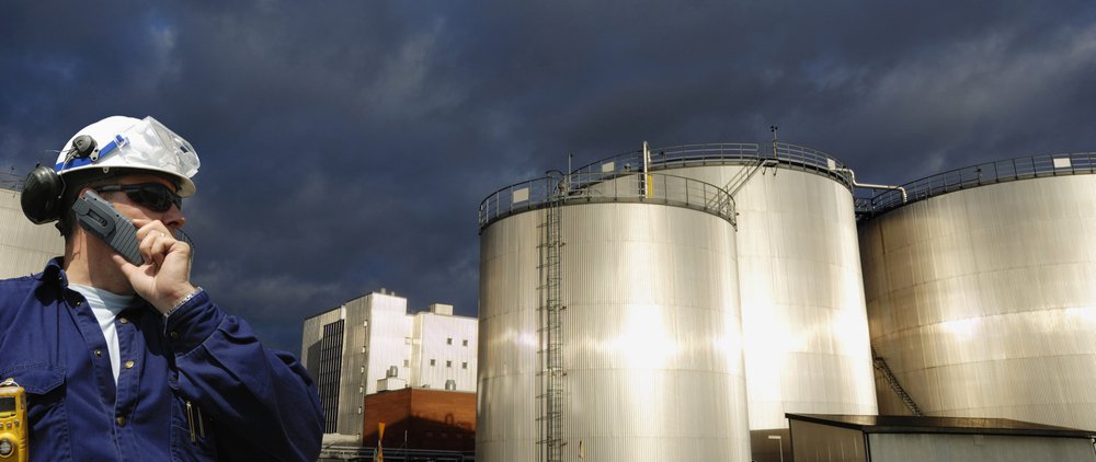 industrial storage tanks