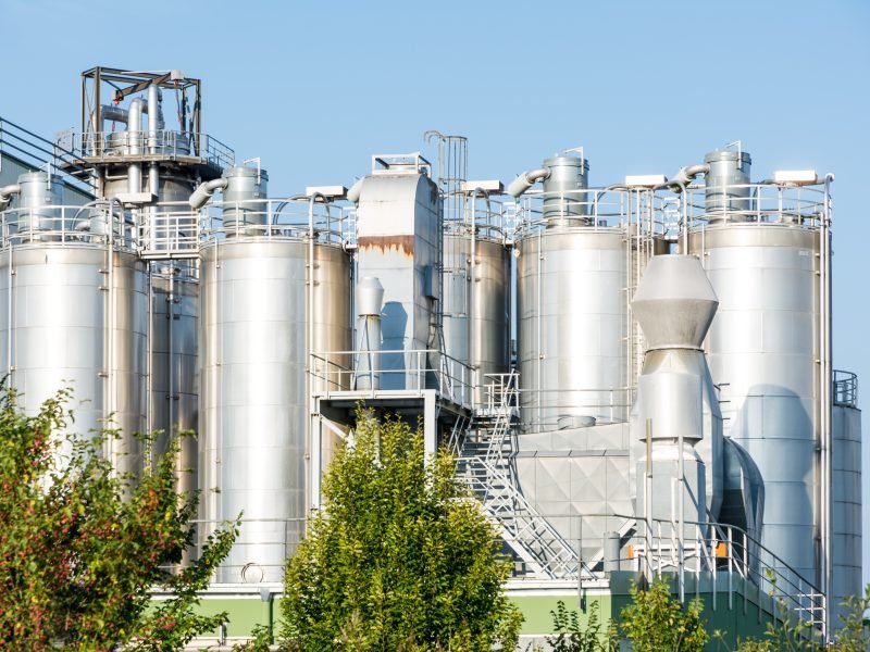Chemical Storage Tanks with Secondary Containment