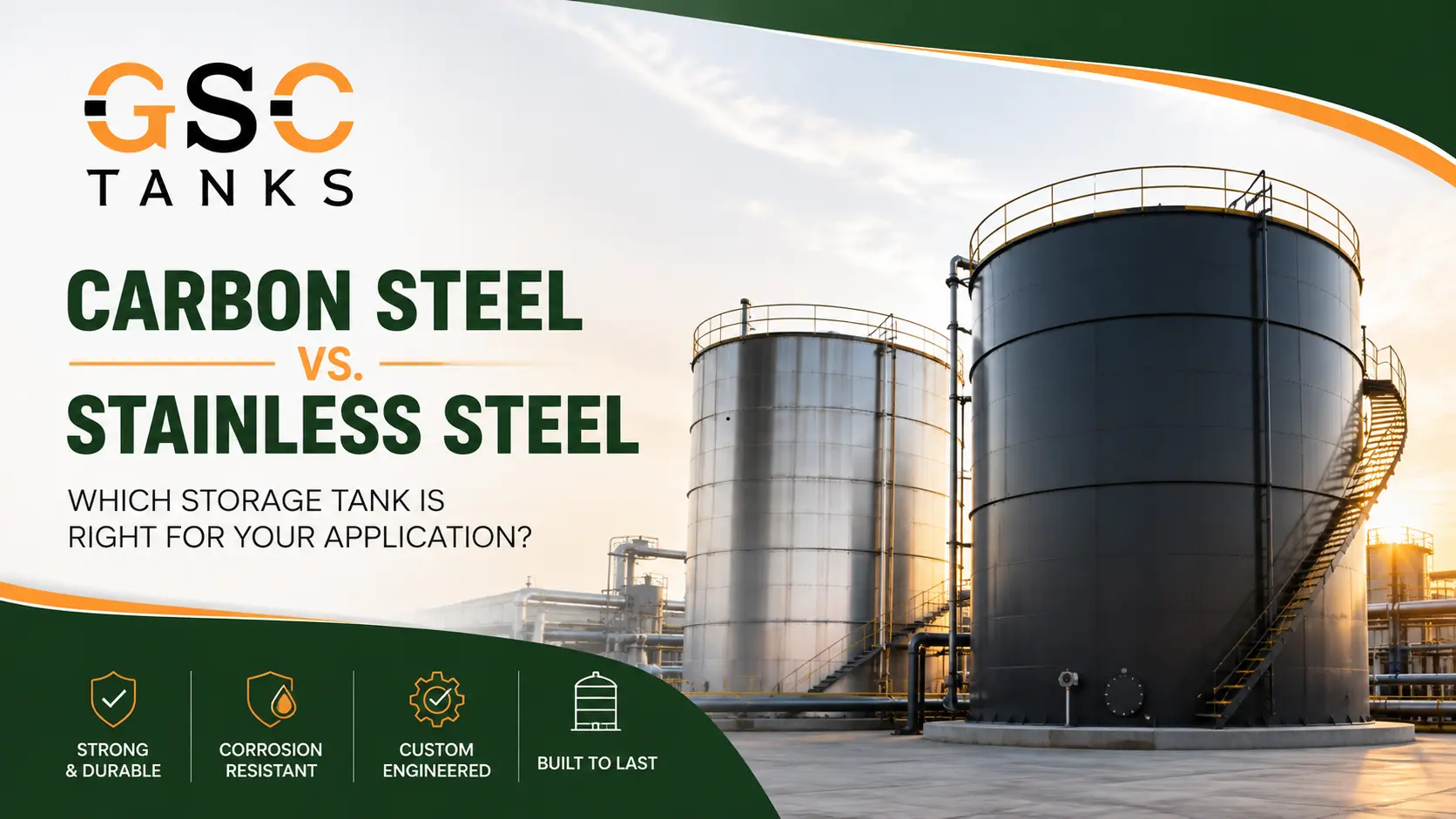 Carbon Steel vs. Stainless Steel Tanks