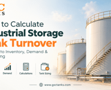 How to Calculate Industrial Storage Tank Turnover: A Guide to Inventory, Demand & Tank Sizing